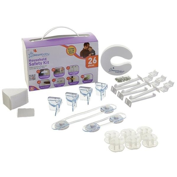 Dreambaby Home Safety Value Kit, Plastic, White L7661